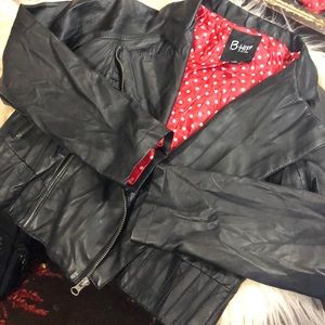 Leather jacket from Buckle